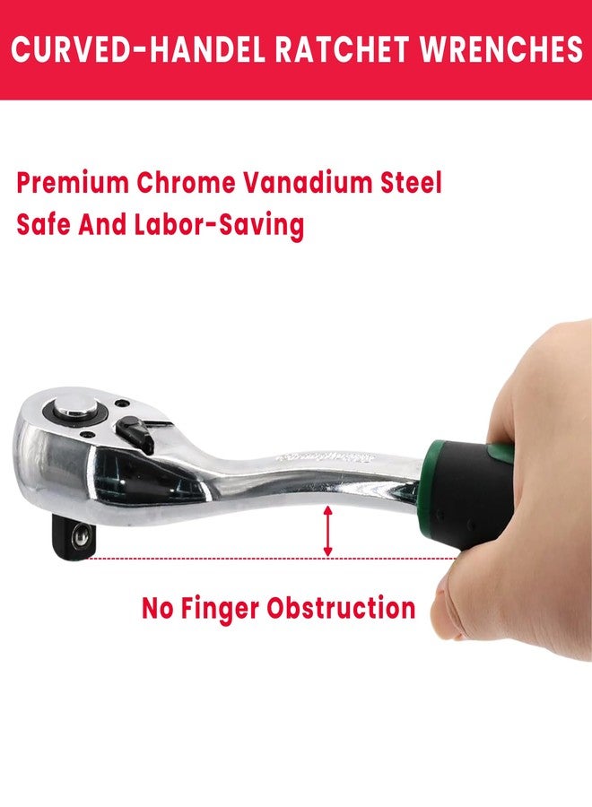 JPT طقم أدوات يدوية احترافية من الكروم والفاناديوم، سداسي شديد التحمل من JPT، 32 قطعة، مجموعة مفاتيح ربط DR (نصف بوصة) لأعمال الإصلاح، والصيانة المنزلية، وإصلاح السيارات والدراجات النارية - Image 4